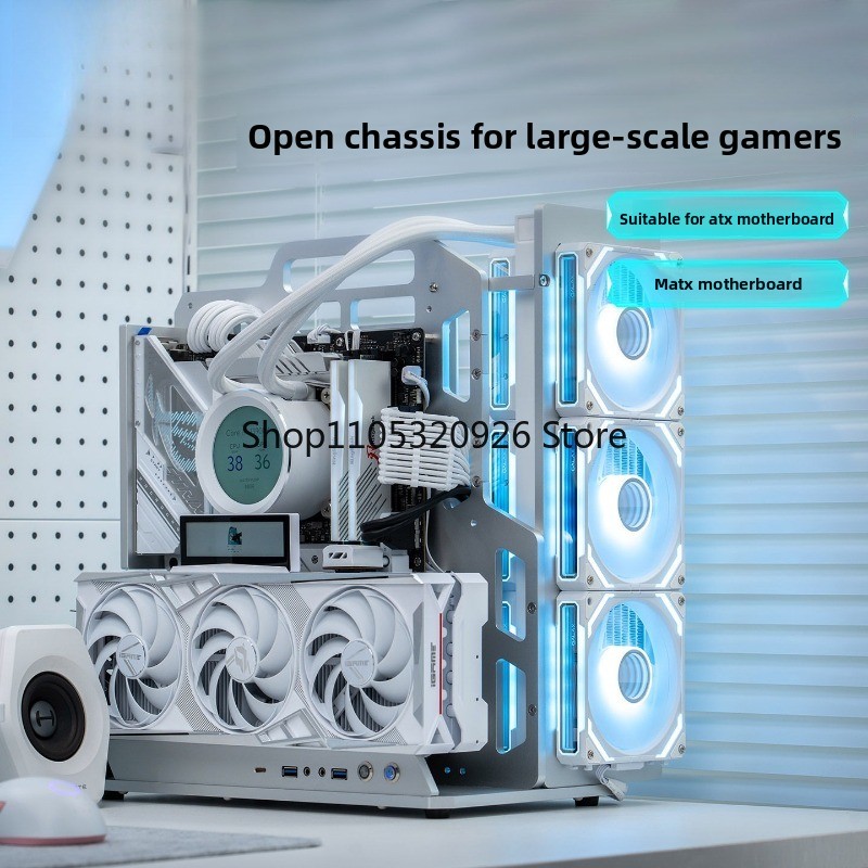 오픈형 프레임 케이스, 손잡이가 있는 알루미늄 ATX  - Aluminum Open Frame Test Bench Water Cooling 리뷰 및 가격
