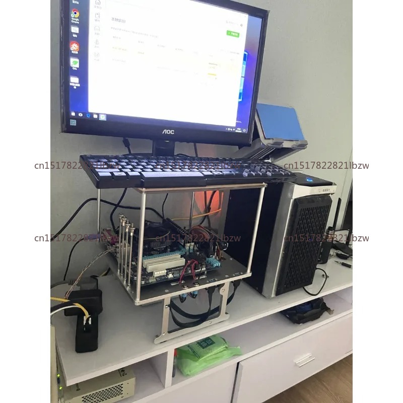 오픈 프레임 알루미늄 컴퓨터 케이스, 하드웨어용 마더보 - Aluminum Open Frame Test Bench Water Cooling 리뷰 및 가격